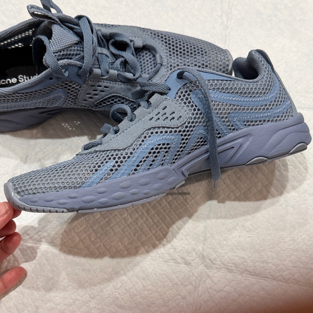 ACNE Studios Men’s N3W mesh and rubber Sneakers - Picture 4 of 16